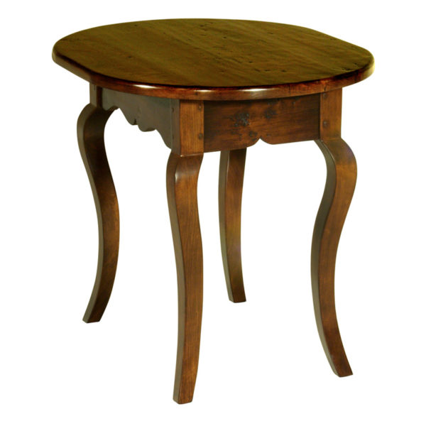 Oval Lamp Table in Wheatland Finish by MacKenzie Dow