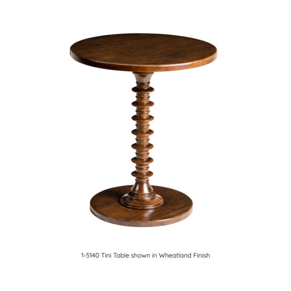 Tini Table in Wheatland Finish by MacKenzie Dow Fine Furniture