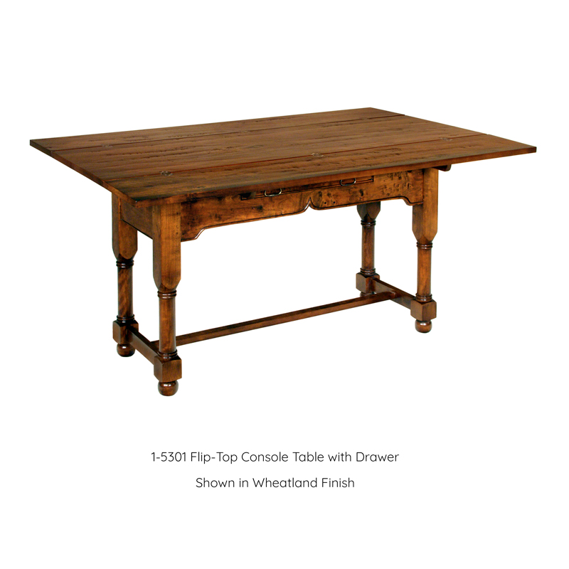Flip Top Console Table Mackenzie Dow, Flip Top Console Dining Table