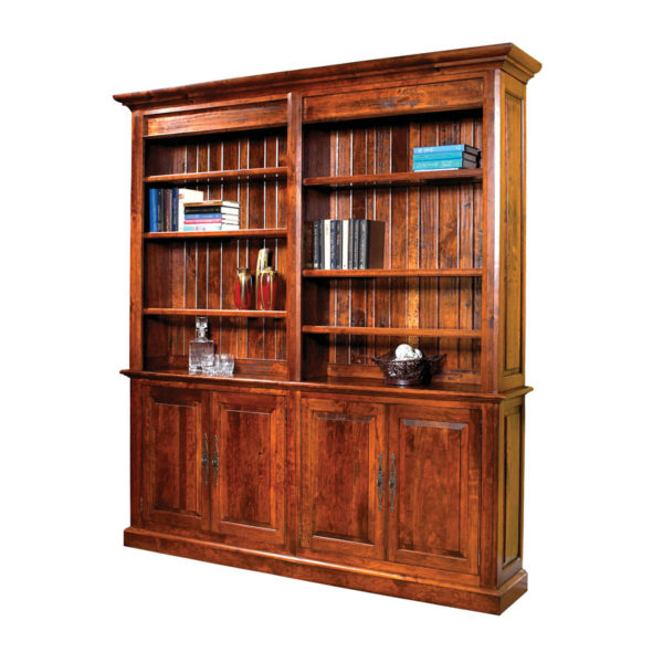 Barrister's Bookcase in Wheatland Finish by MacKenzie Dow Fine Furniture