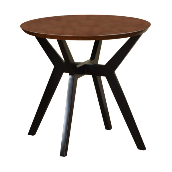Alpine End Table in Malt and Black by MacKenzie Dow Fine Furniture