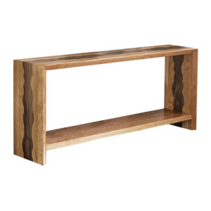 Waterfall Wavy Console Table by MacKenzie Dow Fine Furniture
