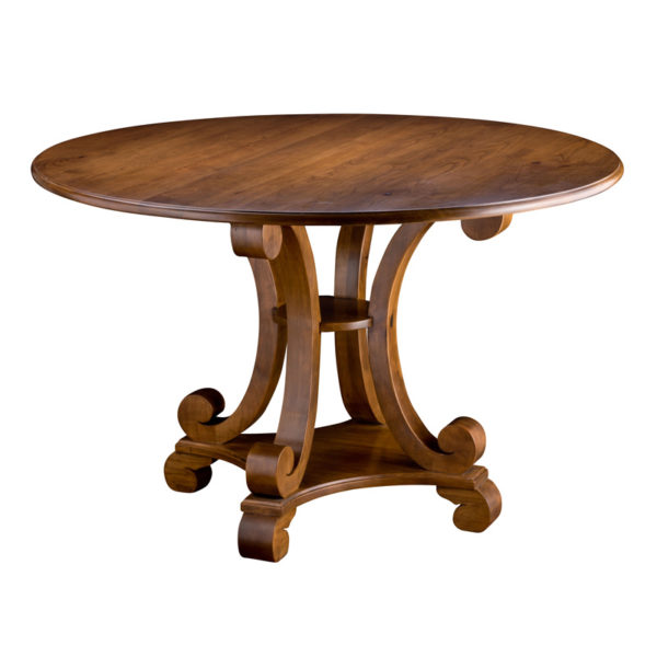 Capella Dining Table in Wheatland Finish by MacKenzie Dow Fine Furniture