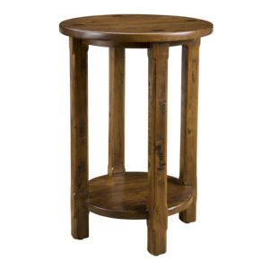 Classic Elements Chairside Table in Malt Finish by MacKEnzie Dow Fine Furniture