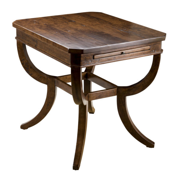 Piccadilly End Table in Wheatland Finish by MacKenzie Dow Fine Furniture