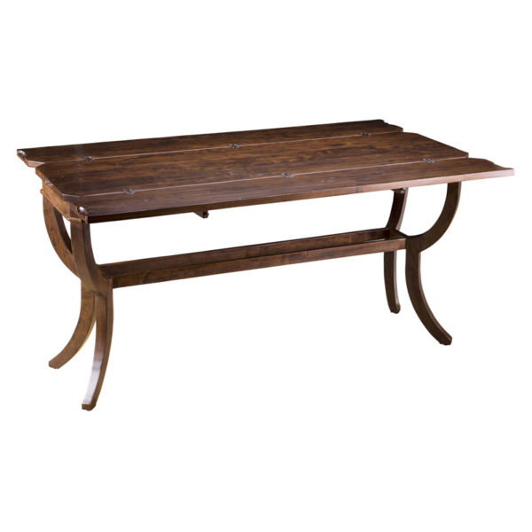 Piccadilly Flip Top Console Table in Wheatland Finish by MacKenzie Dow Fine Furniture