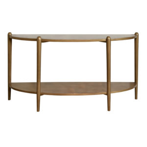Presidio Demilune Table in a Custom Finish by MacKenzie Dow Fine Furniture