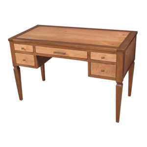 Hyde Park Writing Desk in two toned finish by MacKenzie Dow Fine Furniture