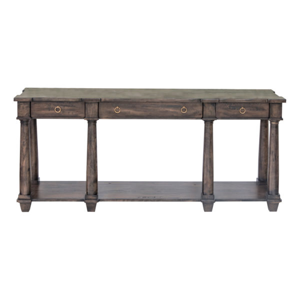 Colonnade Console Table in Late Afternoon Finish by MacKenzie Dow Fine furniture