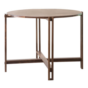 Summit Modern Pub Table in Walnut with a clear finish by MacKenzie Dow Fine Furniture